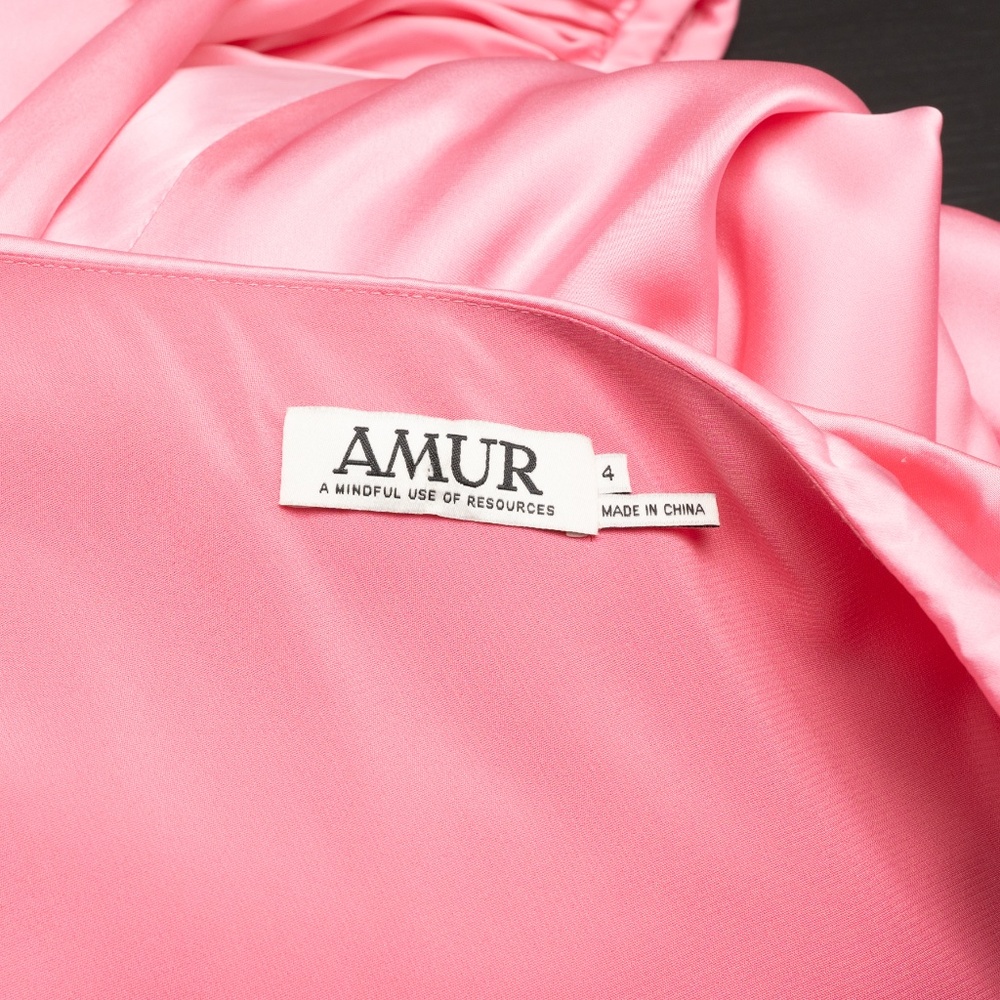 AMUR -‎ Elisabet One-Shoulder Slit Gown - Picture 4 of 12